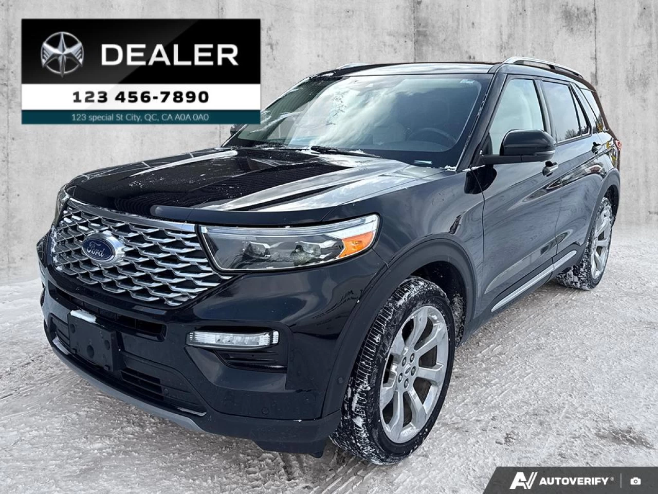 2020 Ford Explorer Platinum Main Image