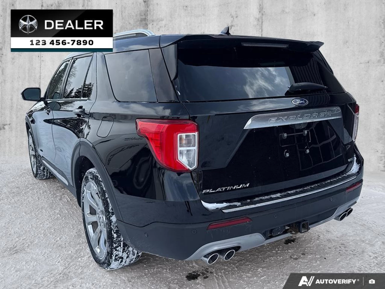 2020 Ford Explorer Platinum Image principale