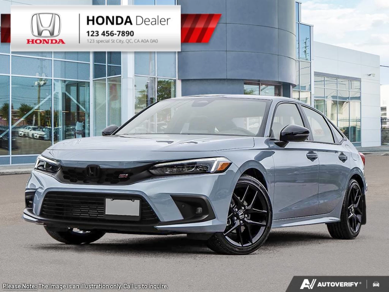 2024 Honda Civic Sedan Si Image principale
