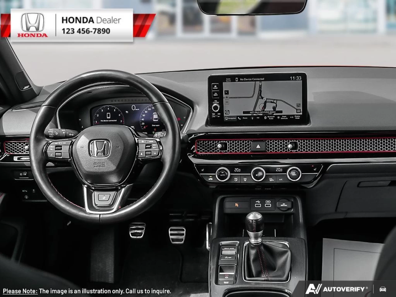 2024 Honda Civic Sedan Si Image principale